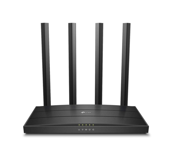 TP-Link Archer AC1200 Archer C6 Wi-Fi Speed Up to 867 Mbps/5 GHz + 400Mbps/2.4 GHz 5 Gigabit Ports 4 External Antennas MU-MIMO Dual Band WiFi Coverage with Access Point Mode Black (ARCHER C6)